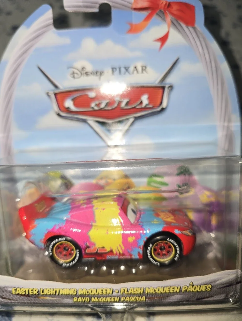 Cars Easter Assortment - Pink, Green, Yellow, Red & Multicolor Toy Cars (6-Pack)
